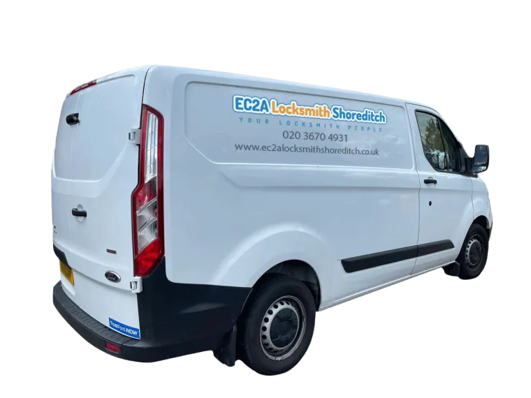 EC2A Locksmith Shoreditch van